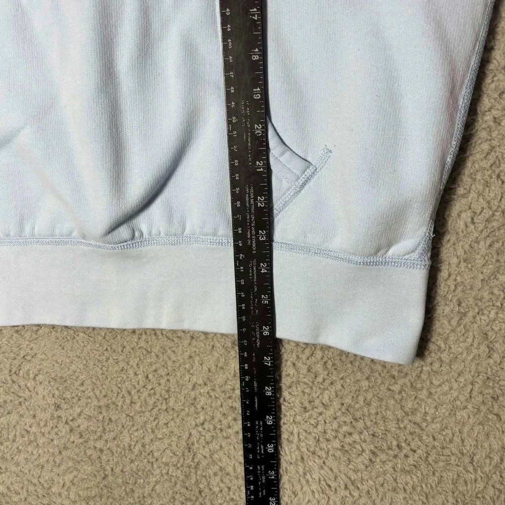 Polo Ralph Lauren Mens Baby Blue Pony Logo Pullover Hoodie Sweatshirt Medium